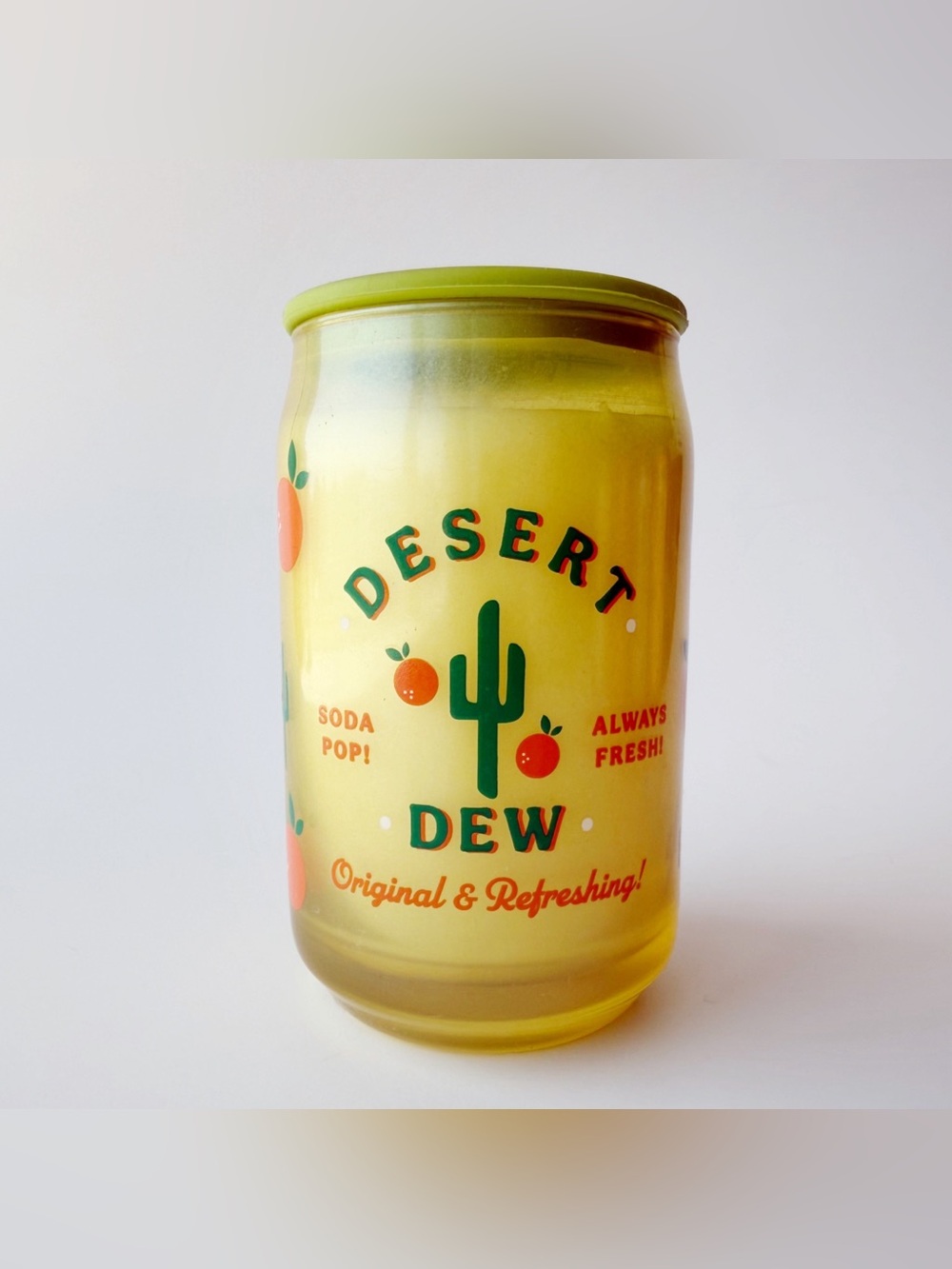 DW Home Goodies Desert Dew Soda Scented Candle Novelty Gift 6.4 oz New